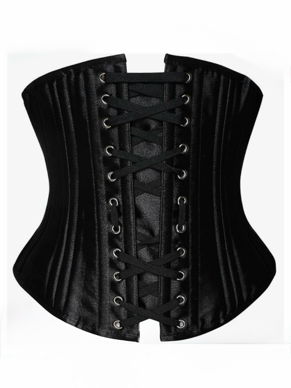 Shaperx Black Steel Bone Heavy Duty Corset Waist Trainer